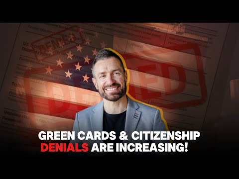Видео: 4 шокирующие причины, по которым вам могут отказать в выдаче грин-карты или гражданства!