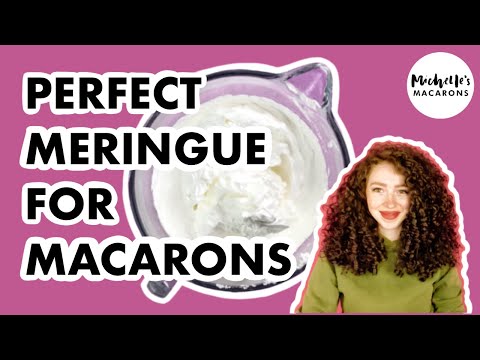 Видео: Как взбить яичные белки для макарон | Безе в крутую форму