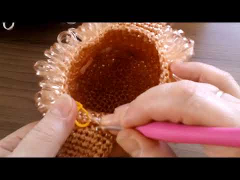 Видео: Игрушка-мочалка "Бычок" 3 часть.