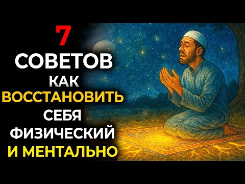 Видео: 👉ТОЛЬКО 7 Советов ПОМОГУТ ВОССТАНОВИТЬ СЕБЯ МЕНТАЛЬНО И ФИЗИЧЕСКИЙ