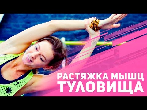 Видео: Растяжка мышц верхней части тела — 8 минут [Фитнес Подруга]
