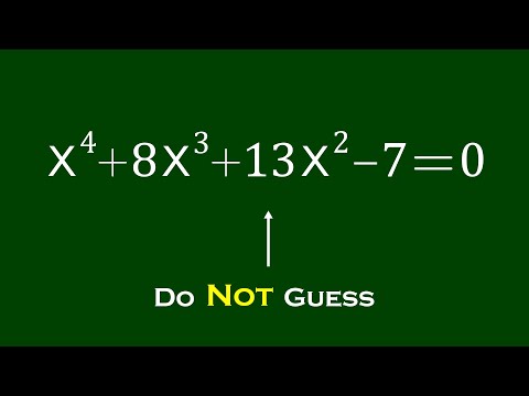 Видео: Хорошая задача по алгебре | Математическая олимпиада | Найти все решения
