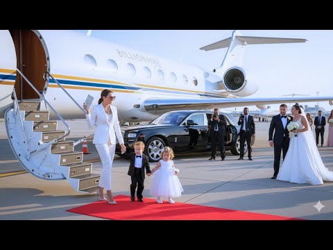 Видео: Бывший муж пригласил бедную жену на свадьбу — Она прилетела на джете миллиардера с его детьми