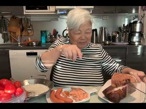Видео: #ofinBlog Мукбанг Рыбка, мяско колбаска рис 👍🏾💯