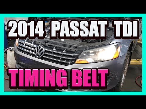 Видео: Ремень ГРМ Passat TDI 2014 года