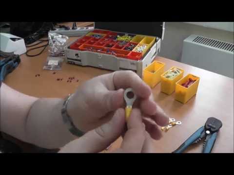 Видео: Электромонтаж. Наконечники кольцевые изолированные и подобные.