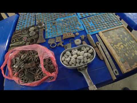 Видео: Серебряный кошель с золотом. Слет коллекционеров.