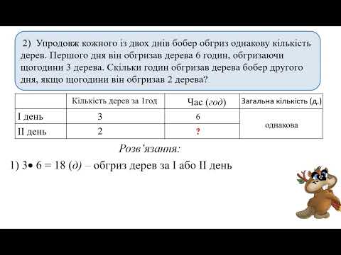 Видео: Математика 3 клас Задачі на знаходження четвертого пропорційного с. 60 61