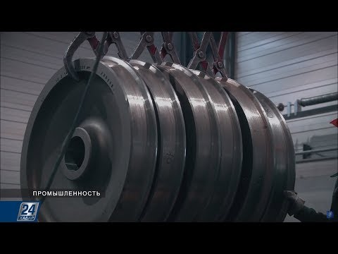 Видео: Производство железнодорожных колёс | Промышленность