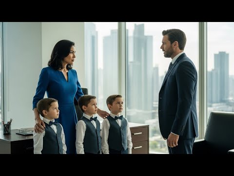 Видео: Муж-миллиардер бросил ее в коляске, не зная, что она носит тройню. Спустя 5 лет он увидел их всех