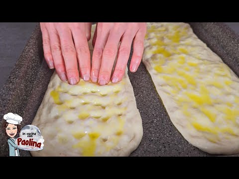 Видео: ФОКАЧЧА домашнего приготовления. ФОКАЧЧА ЯЗЫКОВ С ВОДНЫМ РУ.