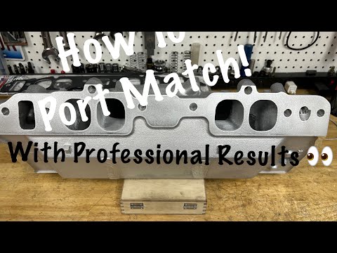 Видео: КАК! Подгонка портов любого впускного коллектора с профессиональным результатом!