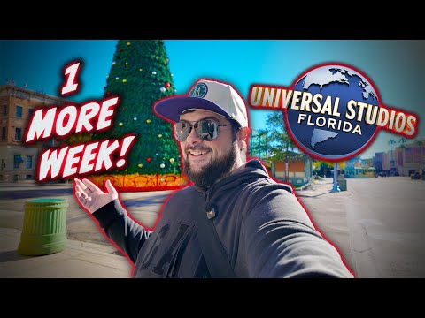 Видео: Universal наконец-то готова к Рождеству 2025 года! Что нового в Universal Orlando!