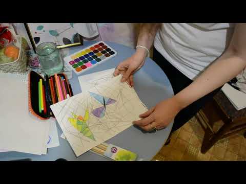 Видео: Мастер-класс для детей "Фрактальное рисование"