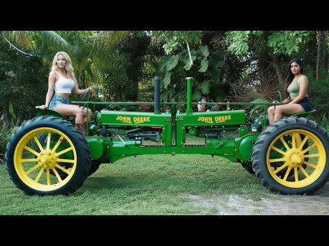 Видео: 9 странных тракторов, в существование которых вы не поверите