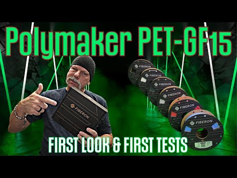 Видео: Выпуск Polymaker Fiberon PET-GF15! | EDGE OF 3D