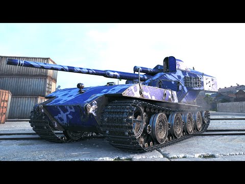 Видео: Waffentrager E100 - 5.7K DMG. Старая гавань - World of Tanks