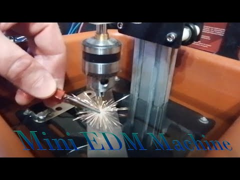 Видео: Электроэрозионный станок мини / mini EDM machine DIY superdrill