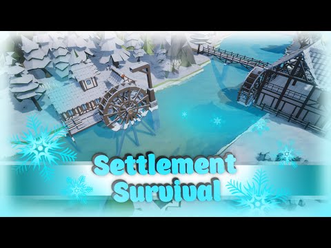 Видео: Settlement Survival: Лютые - лютые морозы #3