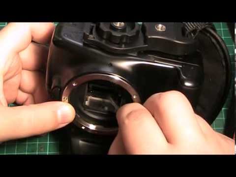 Видео: Инструкция по замена экрана фокусировки Canon 1100d