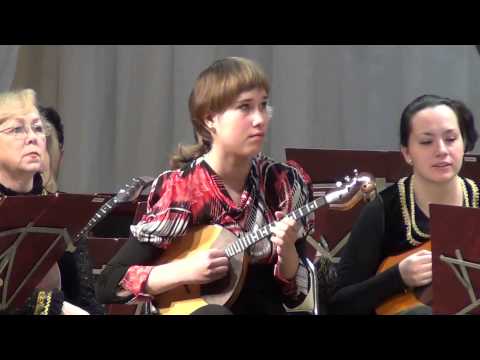 Видео: Сафина Марина (домра) -  сольный концерт. FMvideostudio