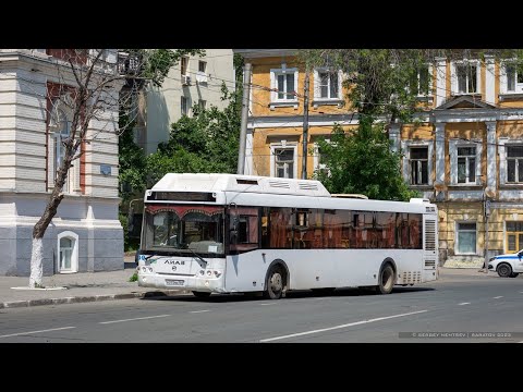 Видео: ЛиАЗ-5292.67 (CNG) В375МН164 Маршрут №78 город Саратов 