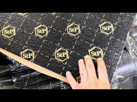 Видео: Восстановление Ниссан АД, Обработка салона, вибро-шумоизоляция салона