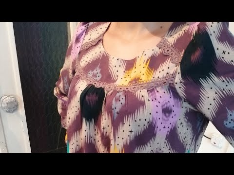 Видео: Бу кокеткали куйлак 42 44.46 48. размерлага мос келади бичамиз тикамиз.😊.Шьём платье We sew a dress