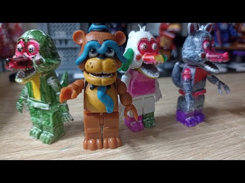 Видео: Как сделать  кастомных Рокси , Монти и Глэмрок чику из FNaF security breach