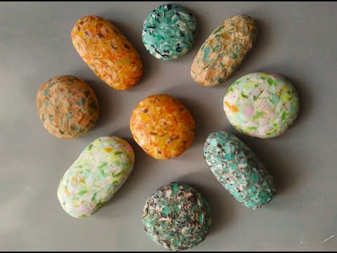 Видео: ASMR/ Soap/ Cutting dry/ Мыло🤍💚🖤💛 обмылки залипушек 