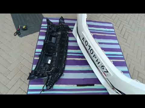 Видео: Honda Stepwgn установка сетки в бампер