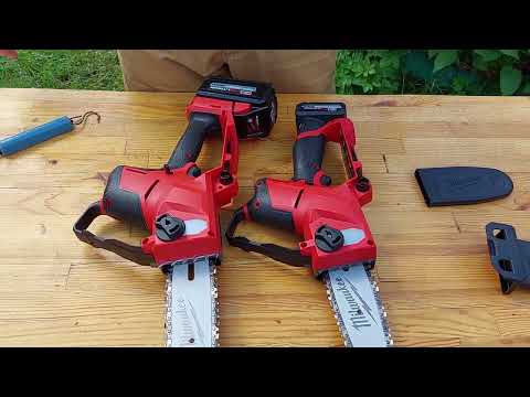 Видео: Обзор и тест цепных пил Milwaukee 3004-20 & Milwaukee 2527-20