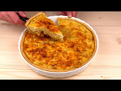 Видео: ФРАНЦУЗСКИЙ пирог, на котором помешался ВЕСЬ МИР! Пирог киш лорен классический рецепт, луковый пирог