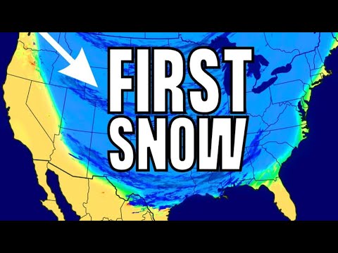 Видео: В эти выходные выпадет первый большой снег...