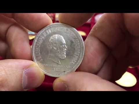 Видео: 1 Рубль 1883 год Коронация Александра III