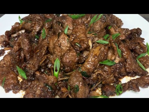 Видео: Говядина по - монгольски. Mongolian beef.
