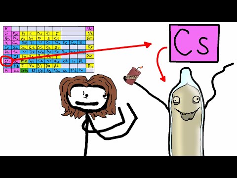 Видео: "Цезий - металл пироманьяк" Академия Сэма О'Неллы (от Брокколи)