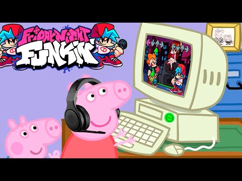 Видео: Свинка Пеппа играет в Friday Night Funkin'  | Кром