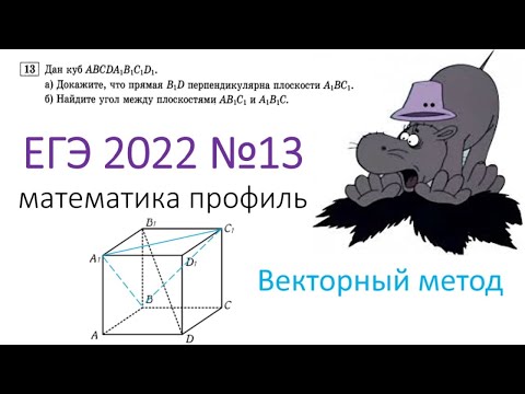 Видео: 13 задание ЕГЭ (метод координат) математика профиль 2022