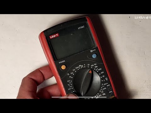 Видео: Ремонт мультиметра UNI-T.