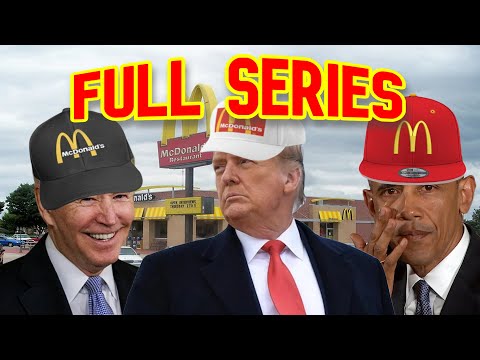 Видео: Президенты работают в McDonald's