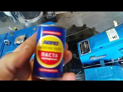 Видео: Ремонт дизельного мотоблока выполнен!))