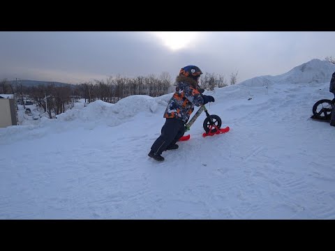 Видео: Беговел на лыжне, а INTRINO не катит