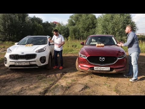 Видео: Что круче? KIA Sportage VS Mazda CX5 | Выбор есть!