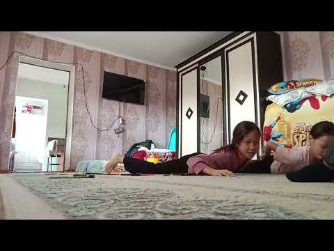 Видео: Челлендж/ Қолсыз қарандашты жинау✏️