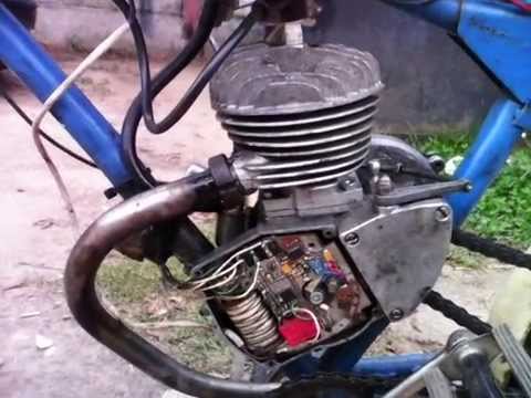 Видео: Поршень PIAGGIO CIAO на Д6-Д8. Часть 2