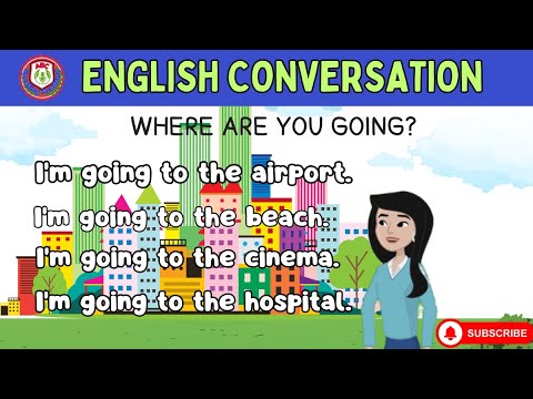 Видео: Практика разговорного английского языка | Места для детей в городе | Куда вы идете?