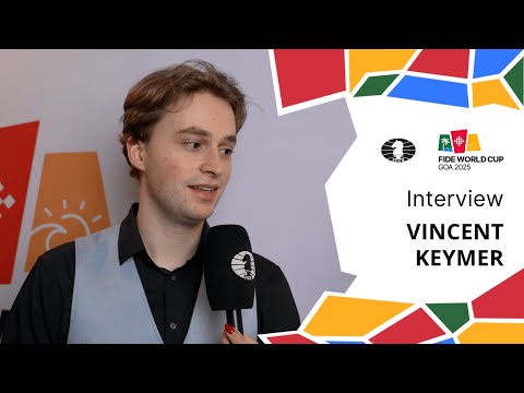 Видео: Интервью с Винсентом Кеймером | Партия 2 | Раунд 3 | Кубок мира ФИДЕ 2025