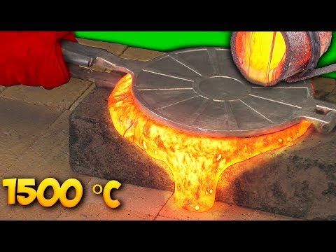 Видео: ЧТО ЕСЛИ ВЫЛИТЬ РАСКАЛЕННУЮ ЛАВУ в ВАФЕЛЬНИЦУ ?! + ЗАМОРОЗИТЬ СУХИМ ЛЬДОМ