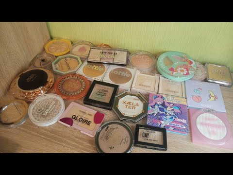 Видео: Все мои хайлайтеры//2025г✨